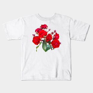 Red red roses Kids T-Shirt